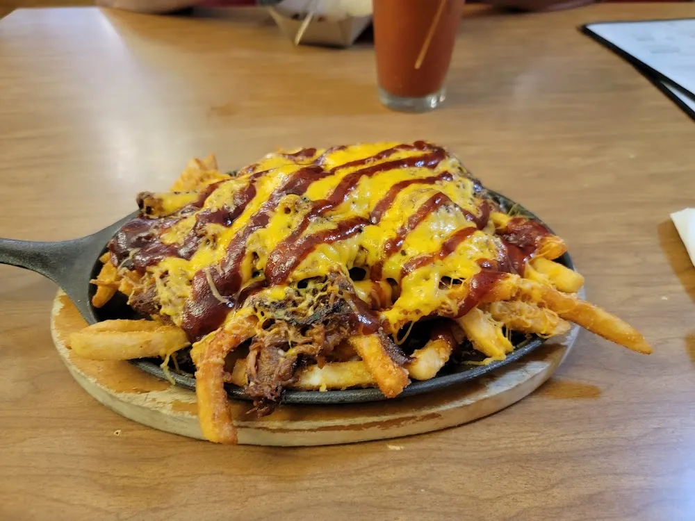 BBQ Pulled Pork Loaded Fries